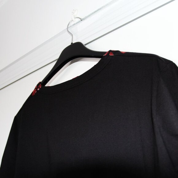 BNWT AW19 MAISON MARGIELA AIDS GLITTER PRINT TSHIRT S - Picture 5 of 14